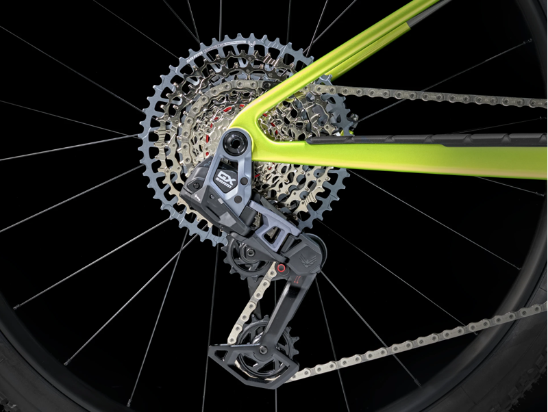 Trek Supercaliber SL 9.7 AXS Full Suspension Mountain Bike 2024 in Power Surge-3